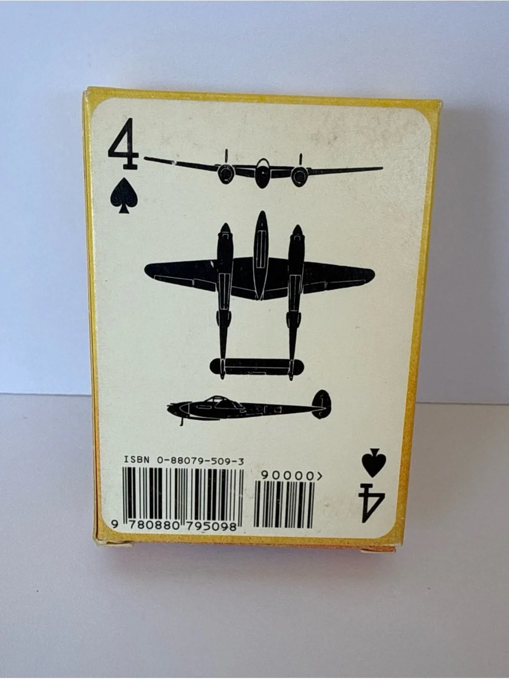 World War II Airplane Spotter Playing Cards - New in box VTG